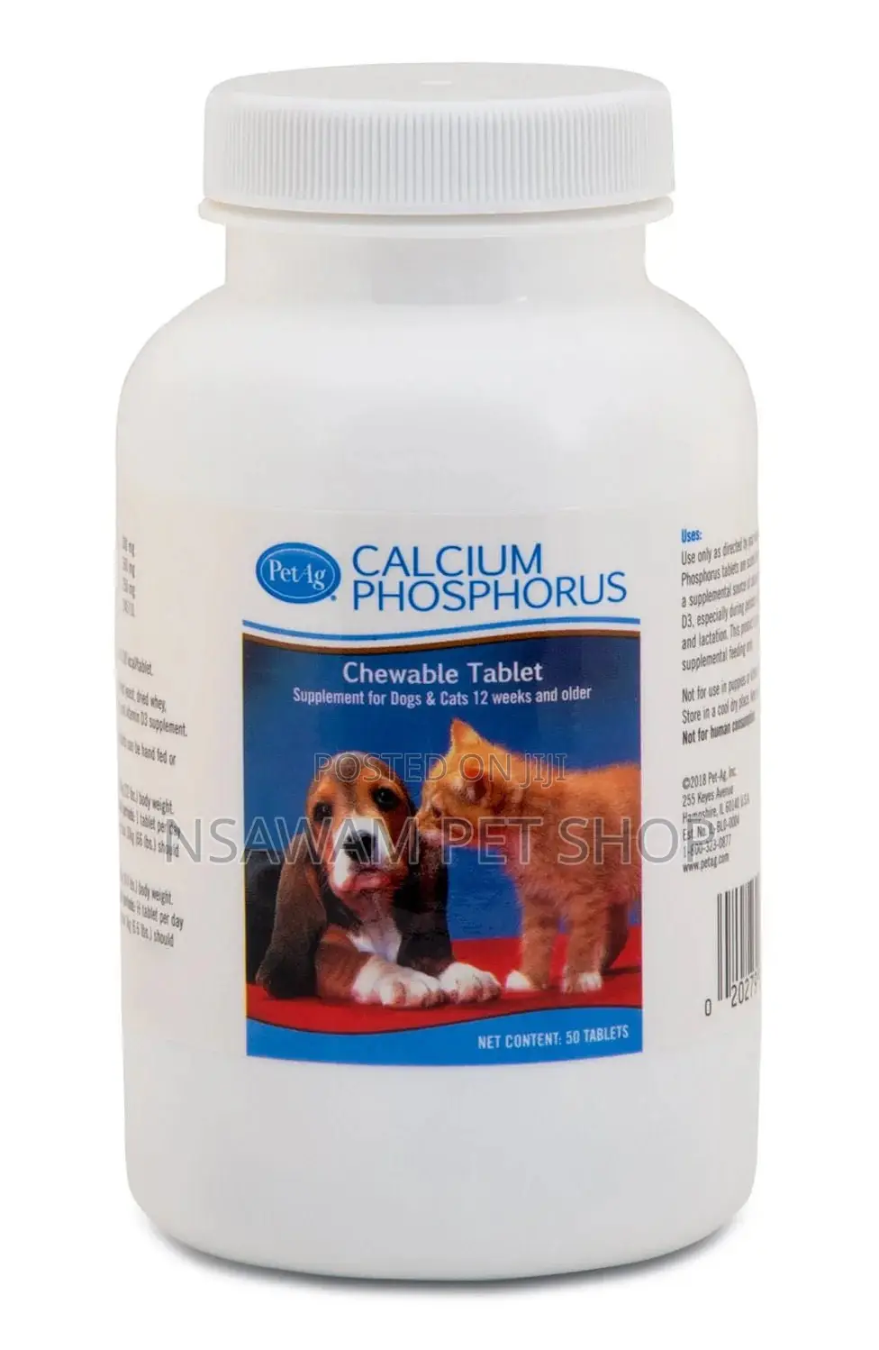 Calcium Phosphorus Tablets for Dogs Cats