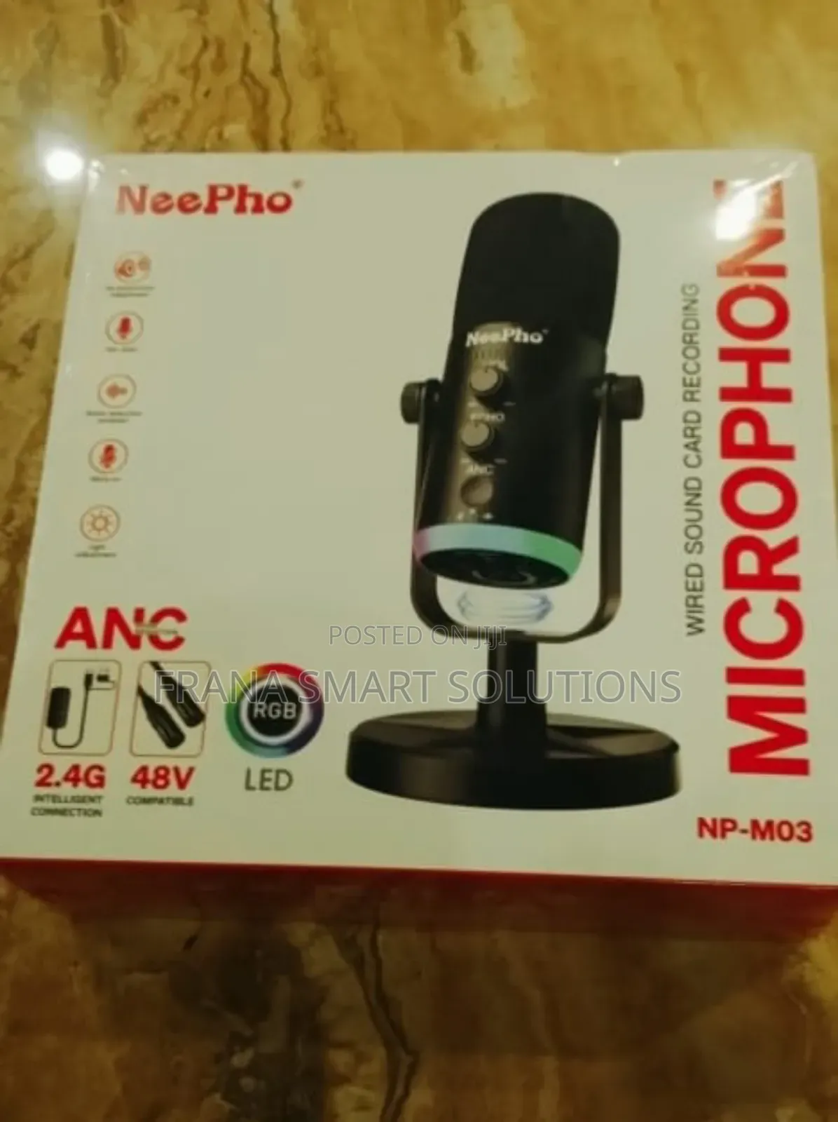 Wired Sound Card Recording Microphone