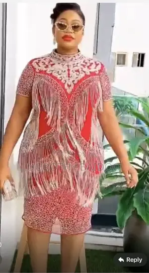 White And Yellow Gold Dress