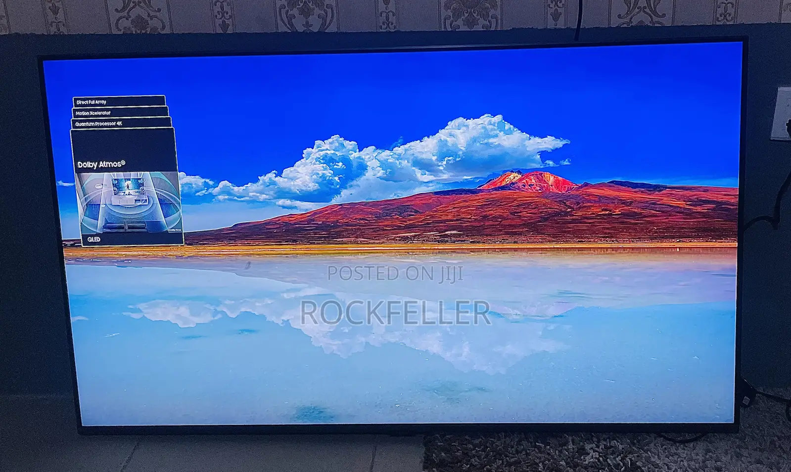 Uk Used Samsung Qled Uhd HDR Smart Digital Satellite 50 Inches