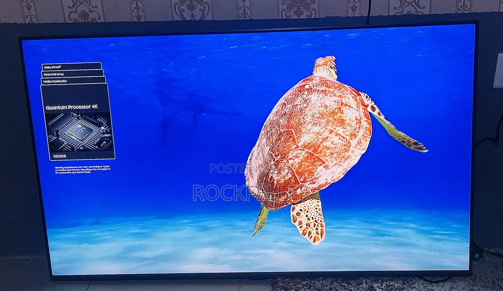 Uk Used Samsung Qled Uhd HDR Smart Digital Satellite 50 Inches