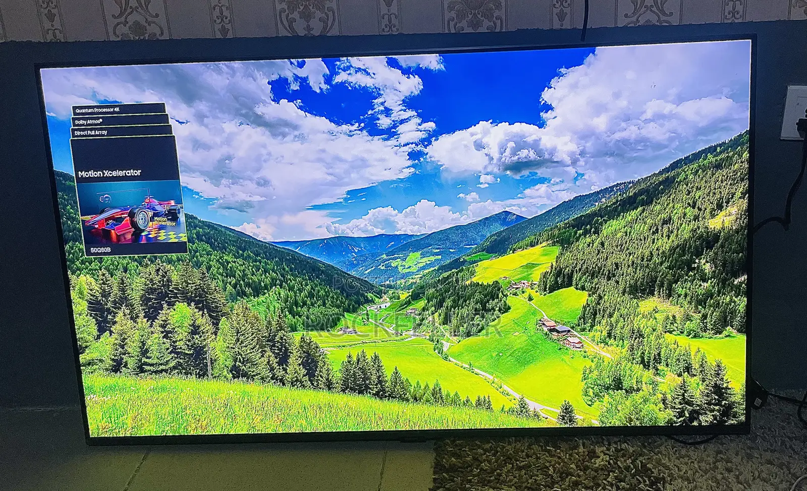 Uk Used Samsung Qled Uhd HDR Smart Digital Satellite 50 Inches