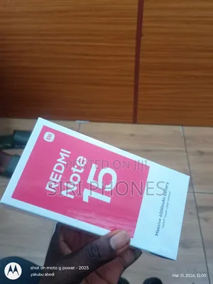 New Xiaomi Redmi Note 15 128 GB Black