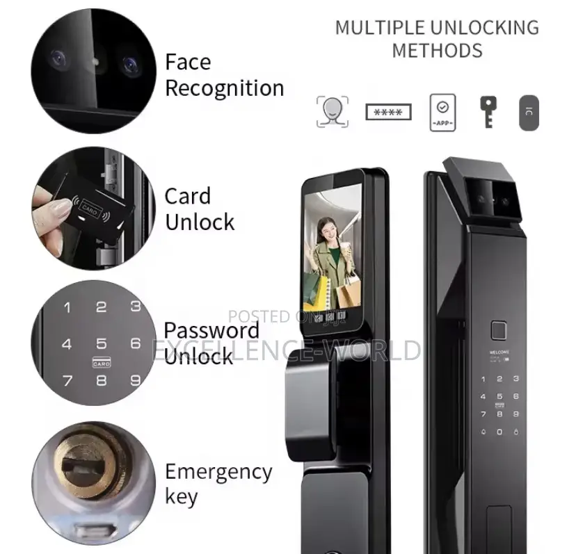 3d Face Recognition Smart Lock