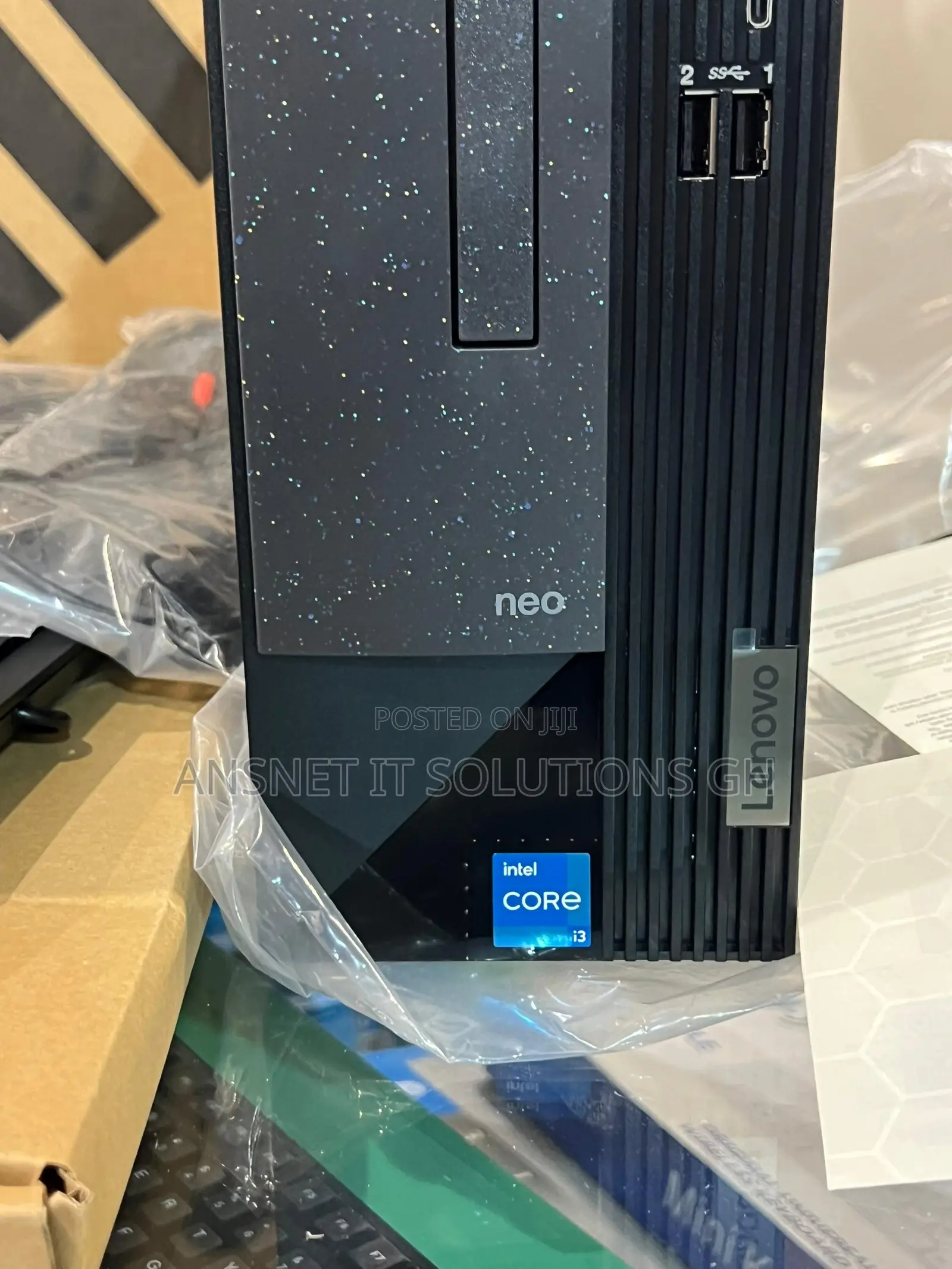 New Lenovo ThinkCentre Neo 50T 8GB Intel Core i3 SSD 256GB