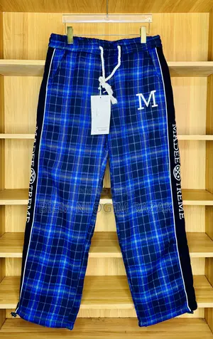 Original Thick and Heavy Check-Check Sweatpants (Joggers) Available
