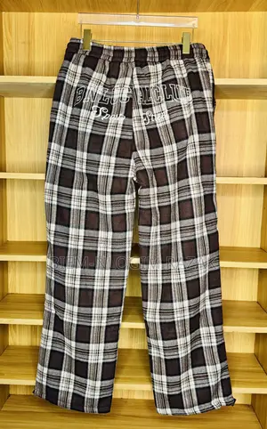Original Thick and Heavy Check-Check Sweatpants (Joggers) Available