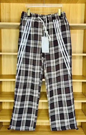 Original Thick and Heavy Check-Check Sweatpants (Joggers) Available