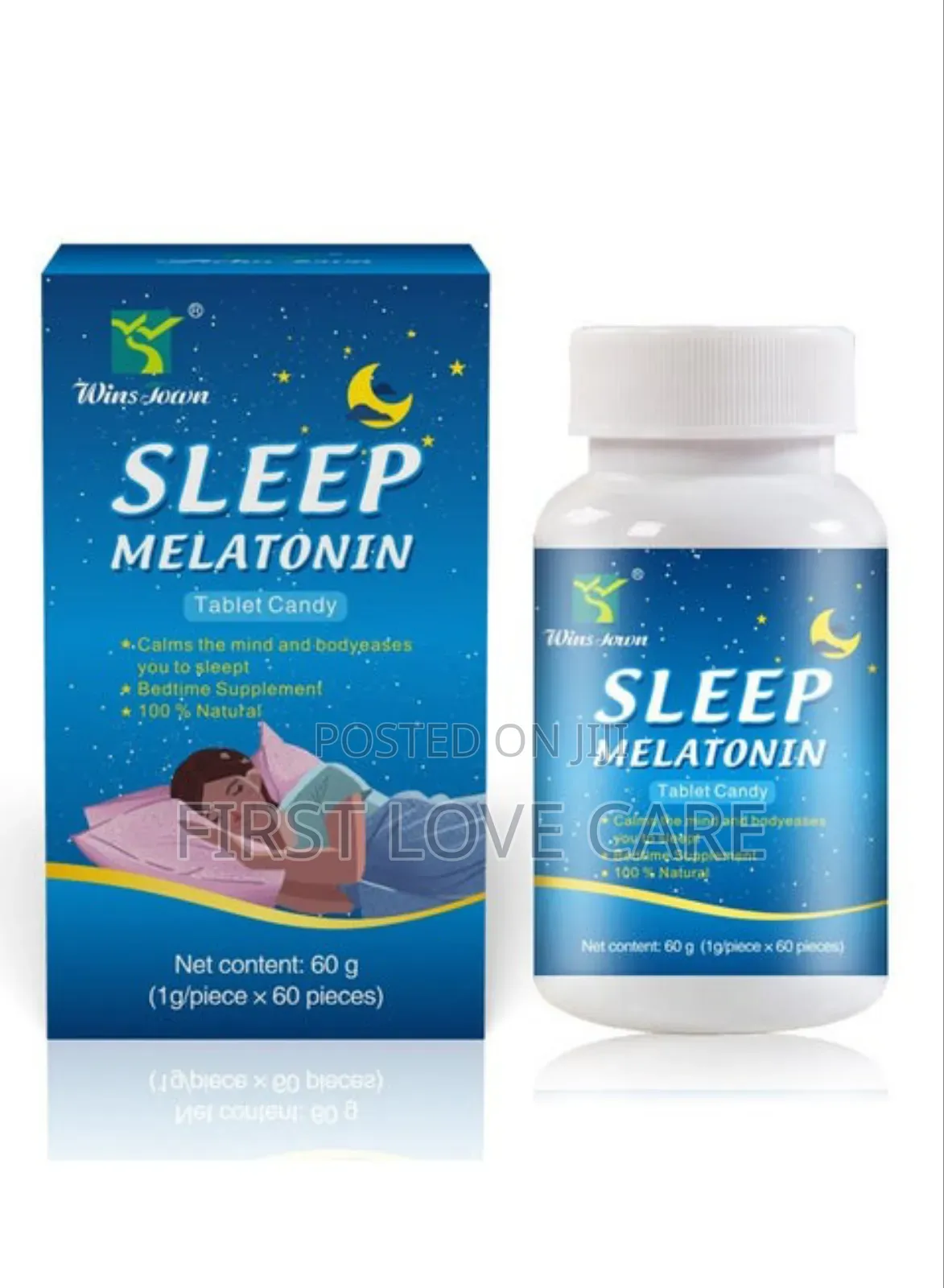 Wins Town Sleep Melatonin Tablet Candy