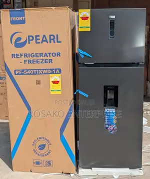 Pearl 415l Double Door Top Freezer