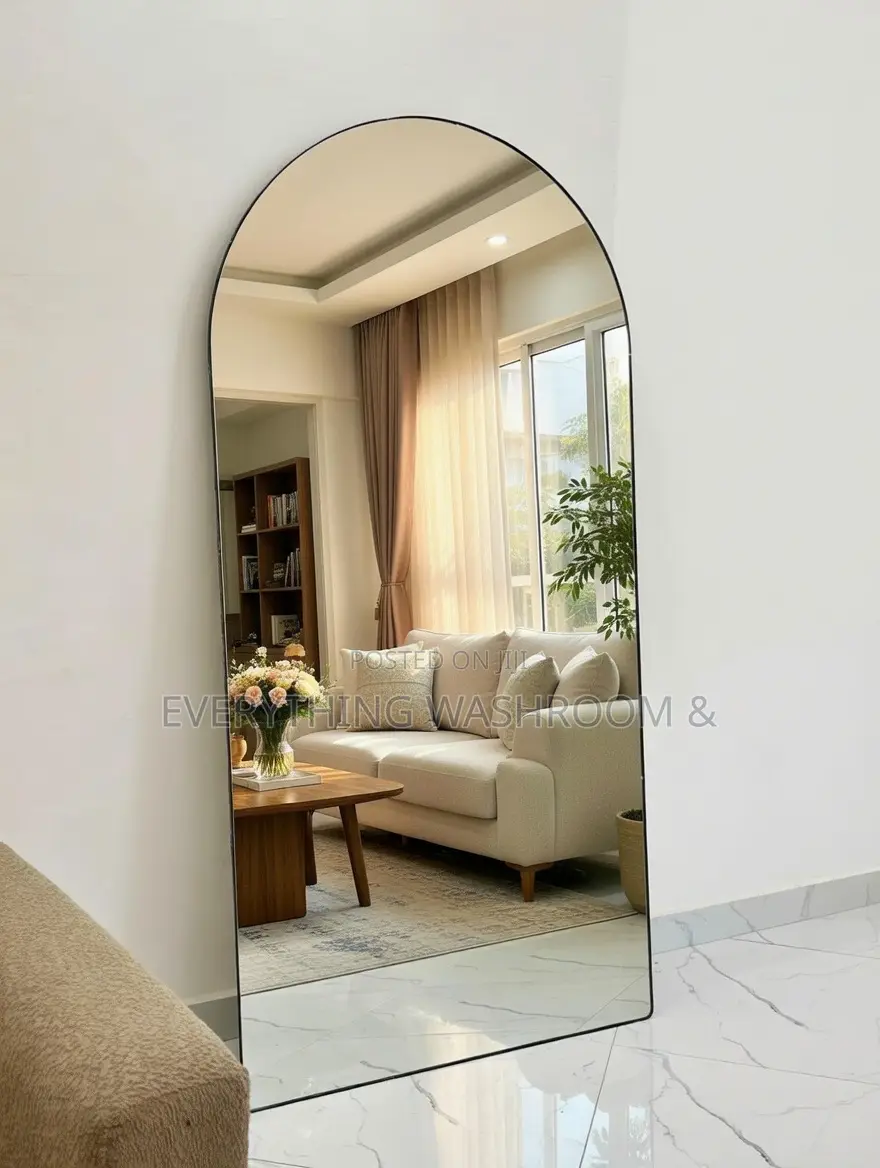 Luxury Full-Length/Full Body 6ft Mirror_big Arch Wall/Standing Mirror