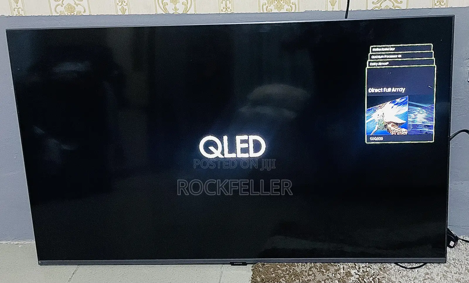 Uk Used Samsung Qled Uhd HDR Smart Digital Satellite 50 Inches