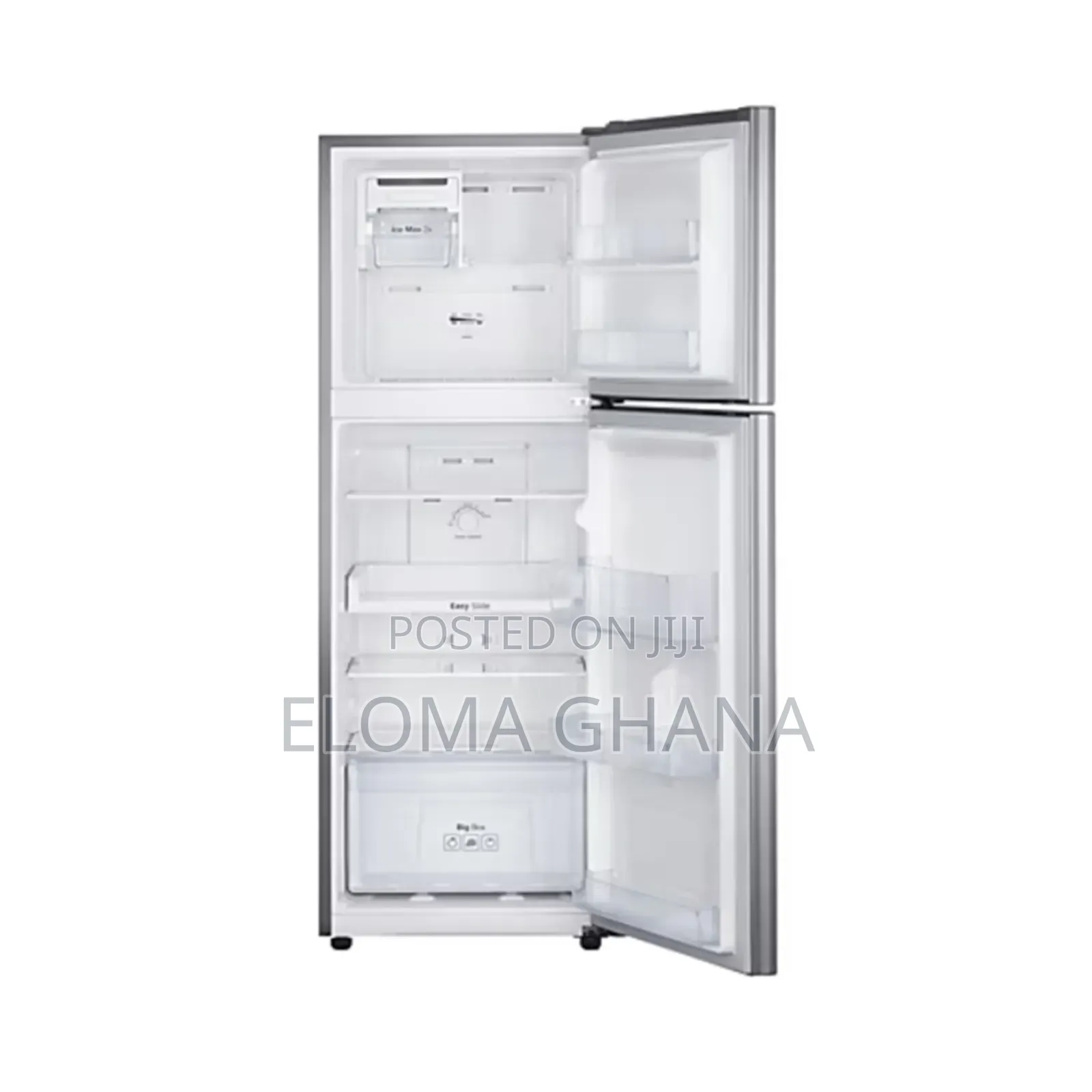 A 234-Liter Silver Samsung Duracool Top Mount Freezer Refrigerator