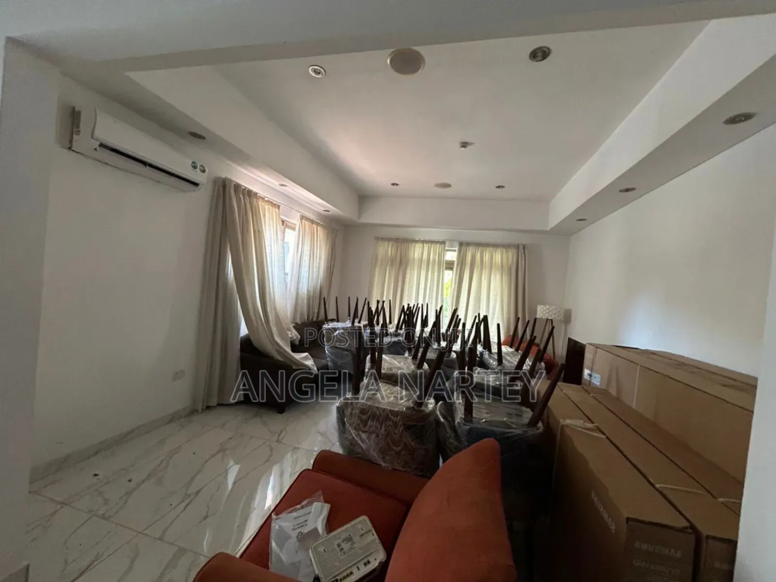 Furnished 4bdrm House in Cantonments, Accra Metropolitan for rent