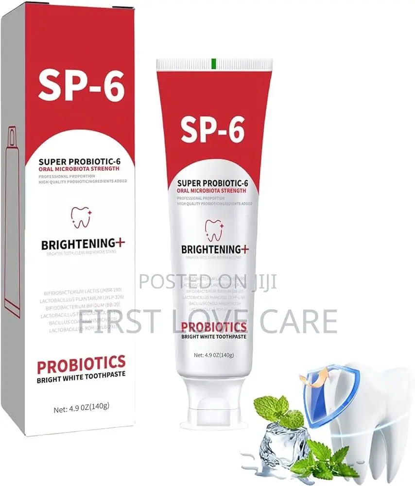 Sp-6 Probiotic Whitening Toothpaste -Enhanced Formula With 6 Probiotic
