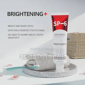 Sp-6 Probiotic Whitening Toothpaste -3pcs Enhanced Formula With 6