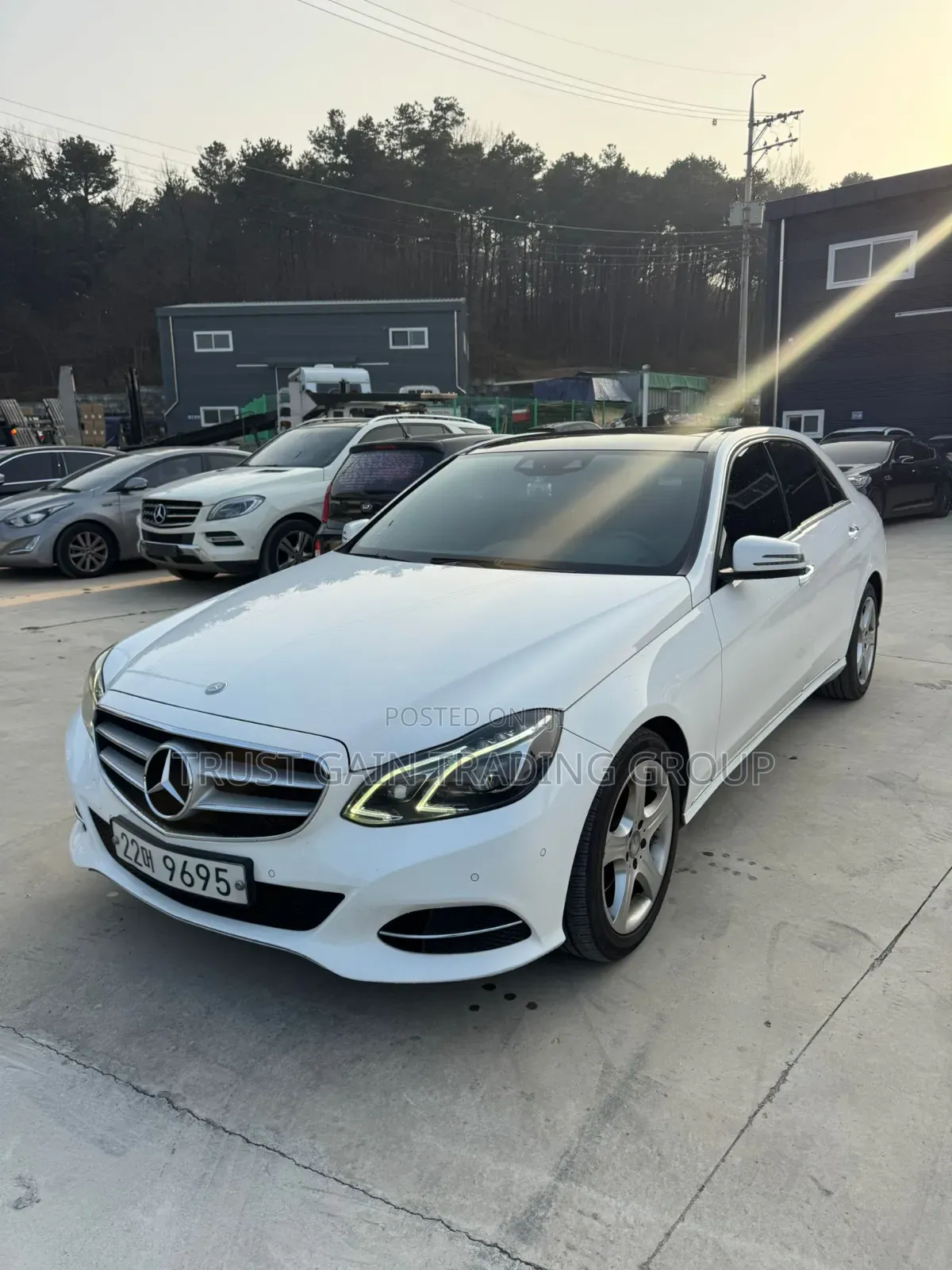 Mercedes-Benz E250 2016 White