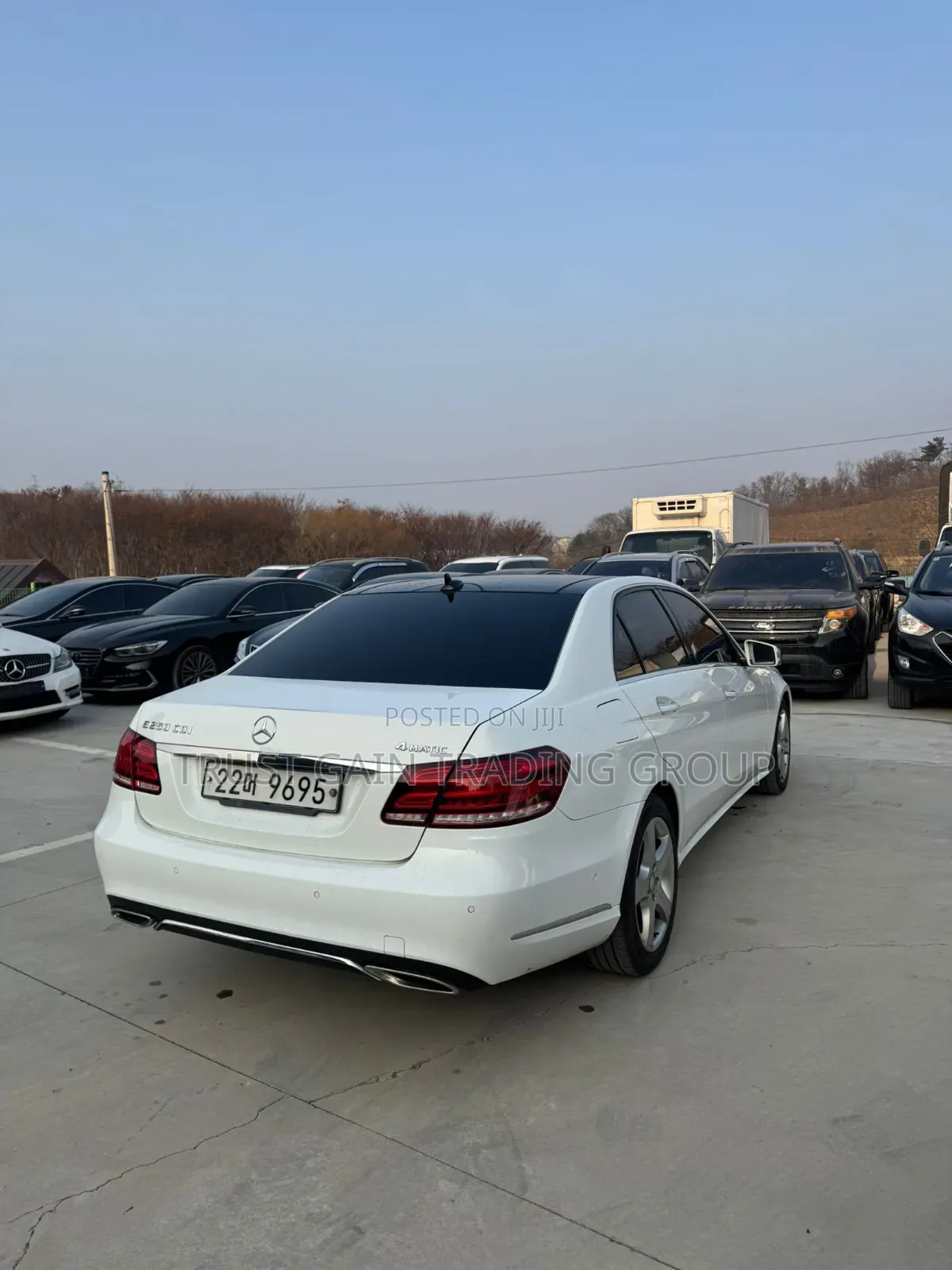 Mercedes-Benz E250 2016 White