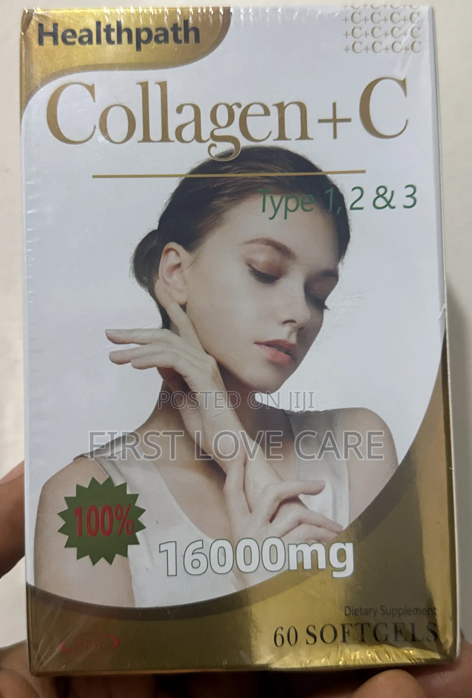 Health Path Collagen + C Type 1,2 3 (16000mg)