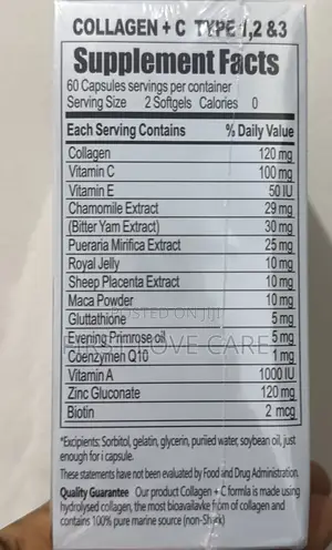 Health Path Collagen + C Type 1,2 3 (16000mg)