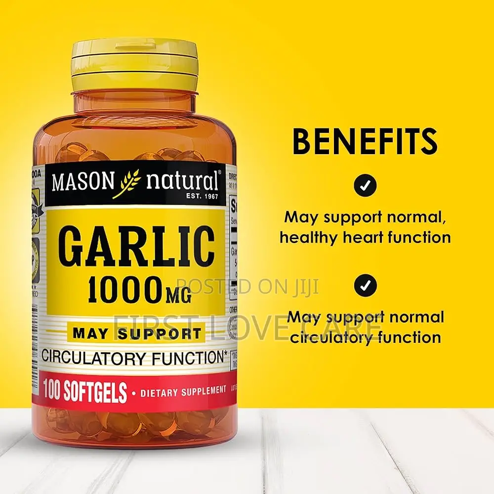 Mason Natural Garlic 1000mg