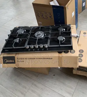 Newly Bulky Inbuilt Midea 90cm 5 Gas Hob Tempered Electric Burner