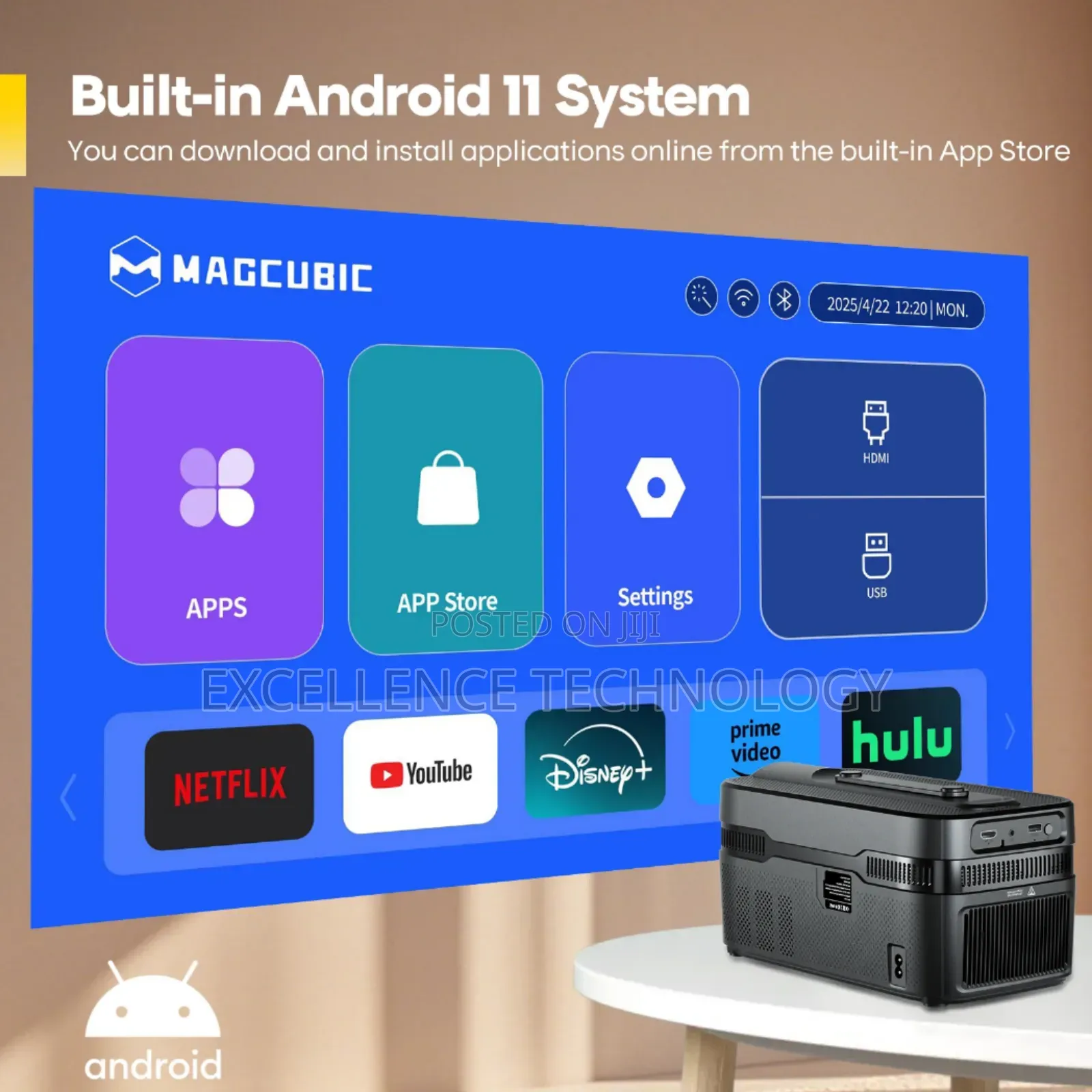 Ultra Short Throw Projector Hy450c