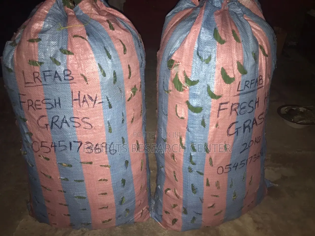 Fresh/Safe Organic Grass for Farm Animals(20kg)