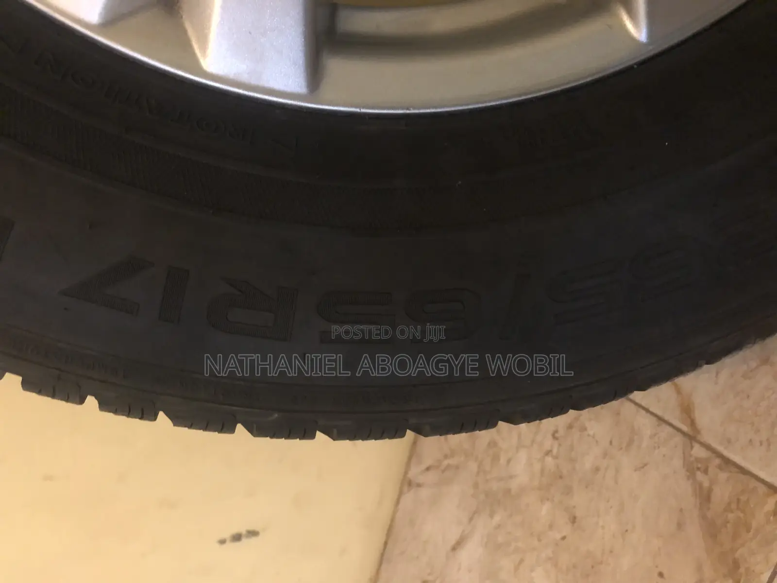Tire With Alloy Rim for Sale