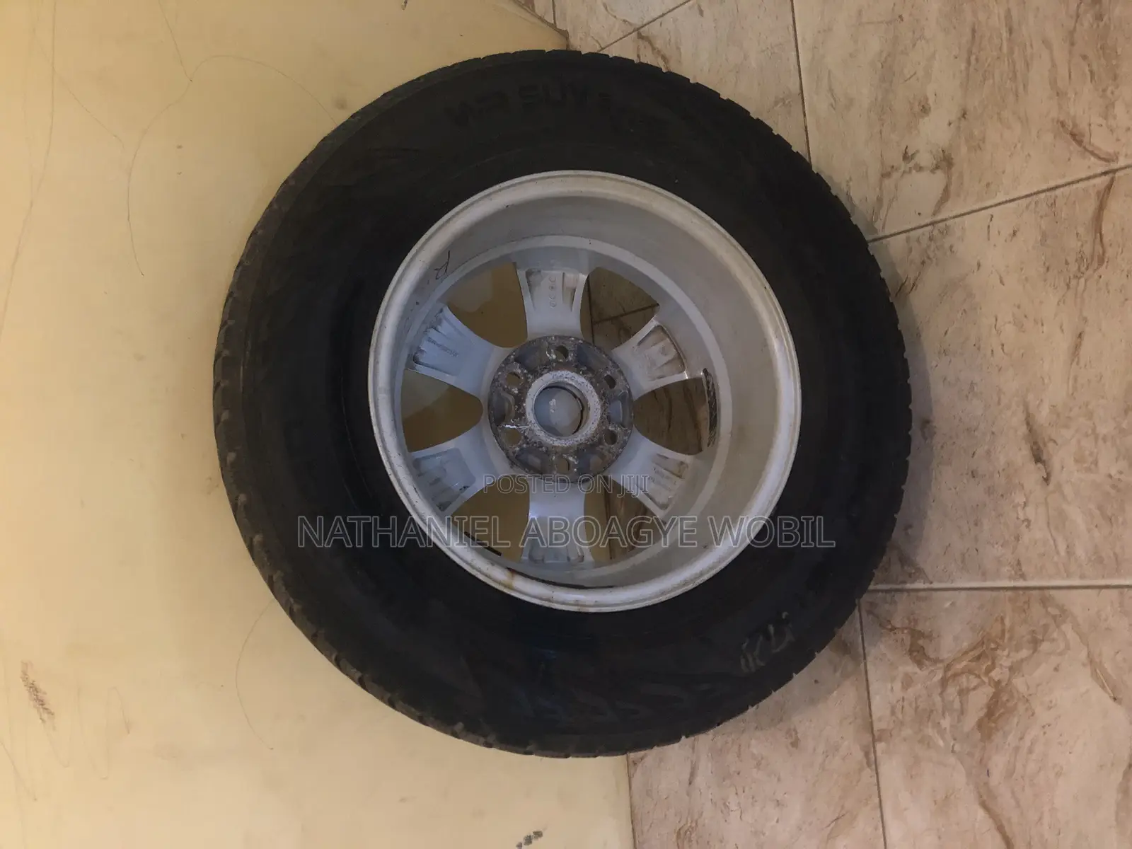 Tire With Alloy Rim for Sale