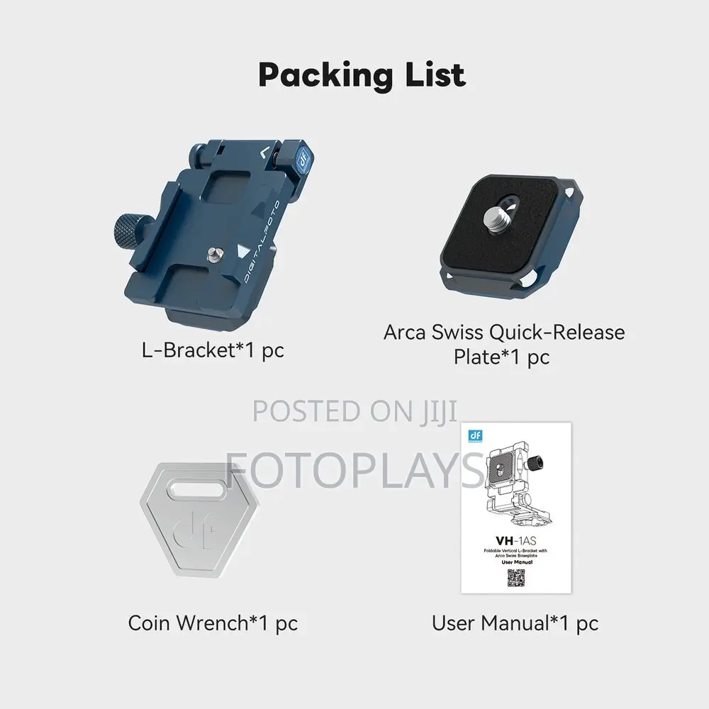 Digitalfoto Solution Limited Foldable L-Bracket and Baseplate
