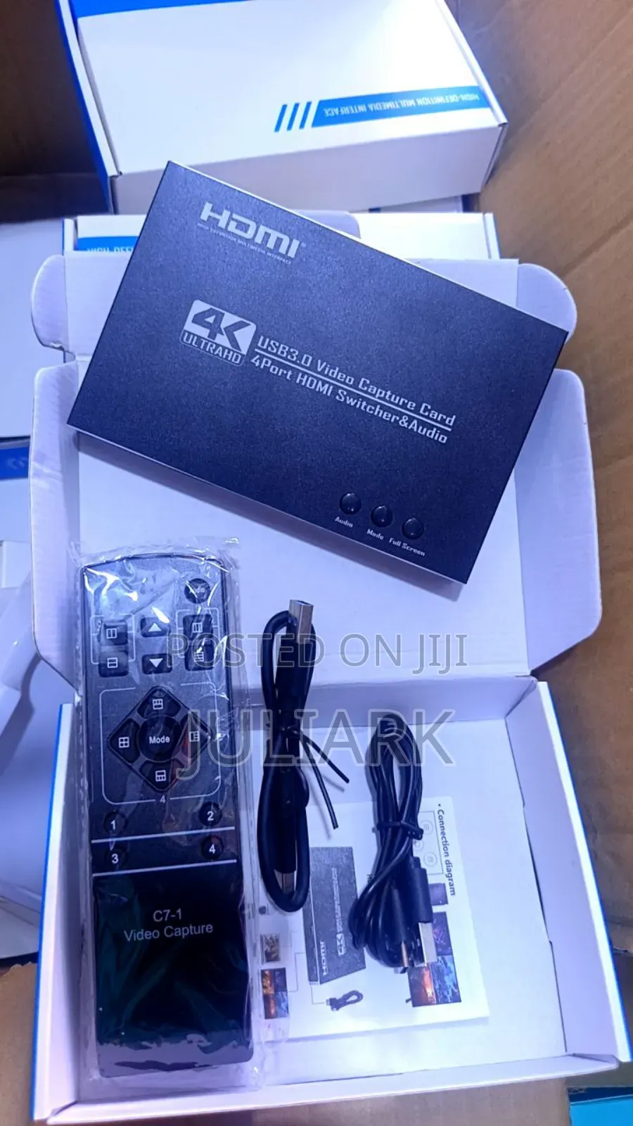 4in1 Hdmi Seamless Switcher Capture Card