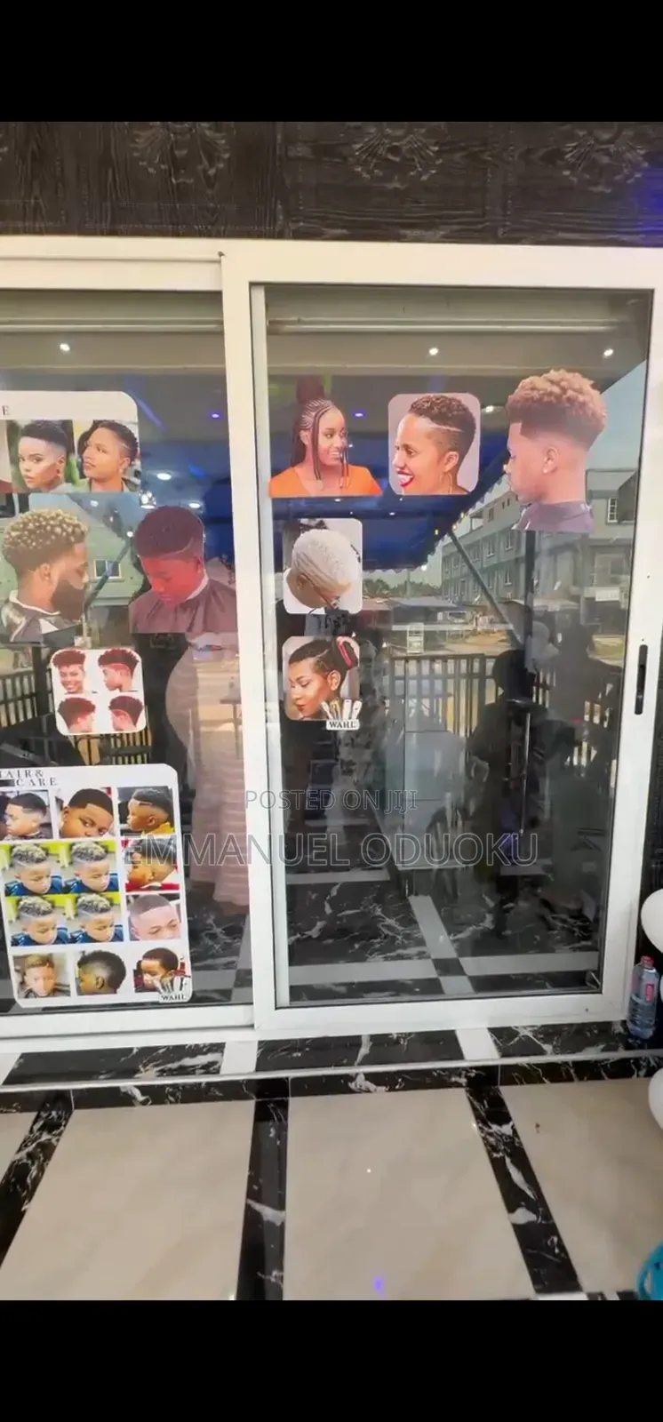 Unisex Barbering Saloon