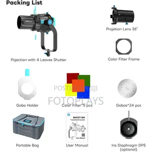 Digitalfoto Solution Limited 36° Bowens Mount Projection Attachment