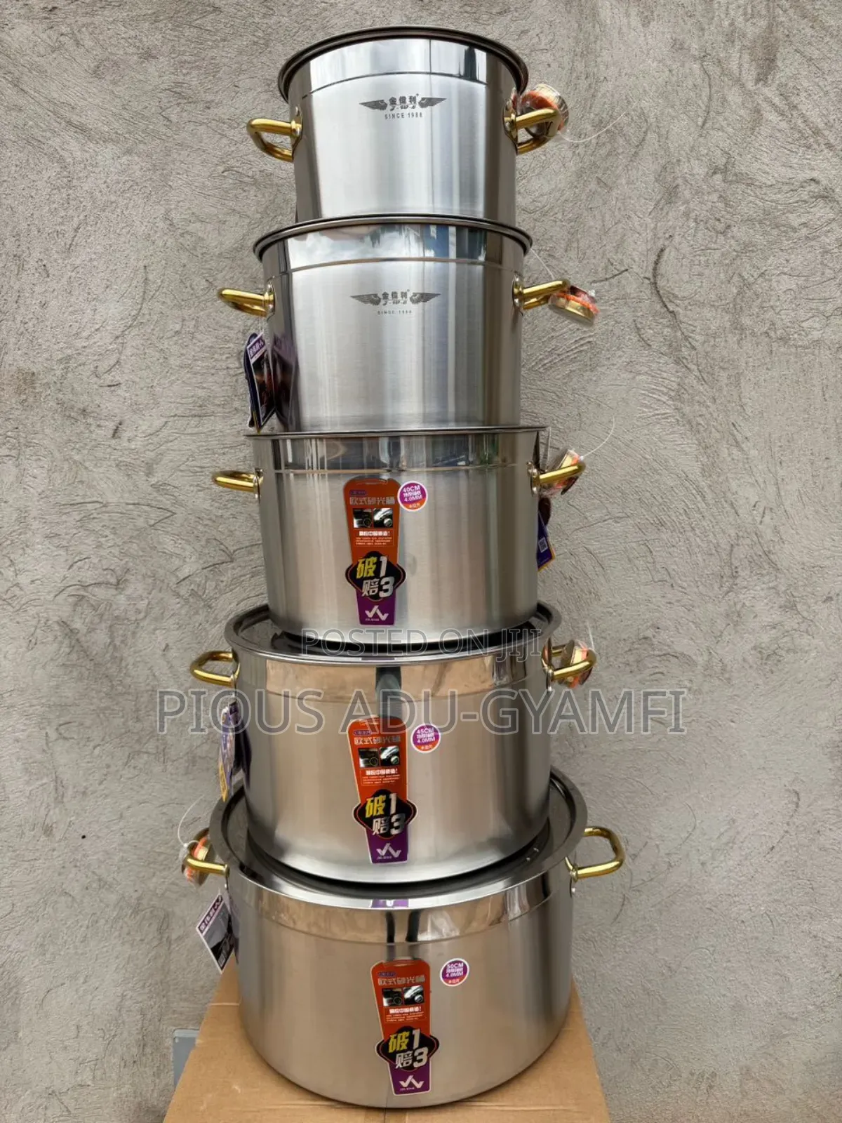 10 Set Stainless Steel