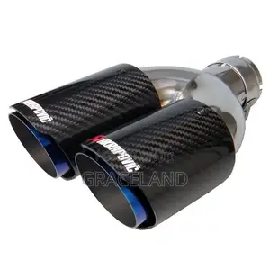 This Is Original Akrapovic Tip Double Exhaust for All Cars Available