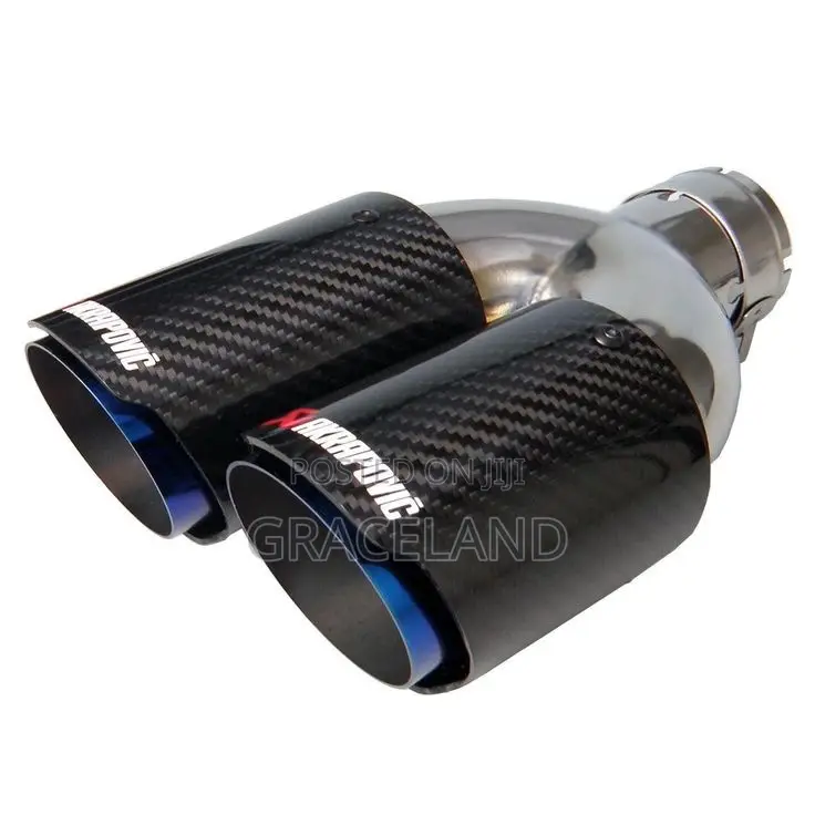 This Is Original Akrapovic Tip Double Exhaust for All Cars Available
