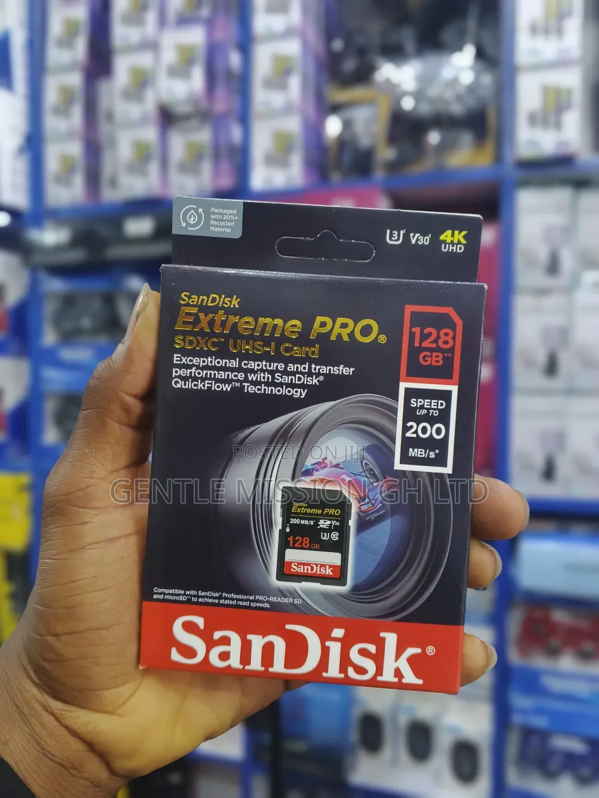 128gb Sd Card for Camera Pro
