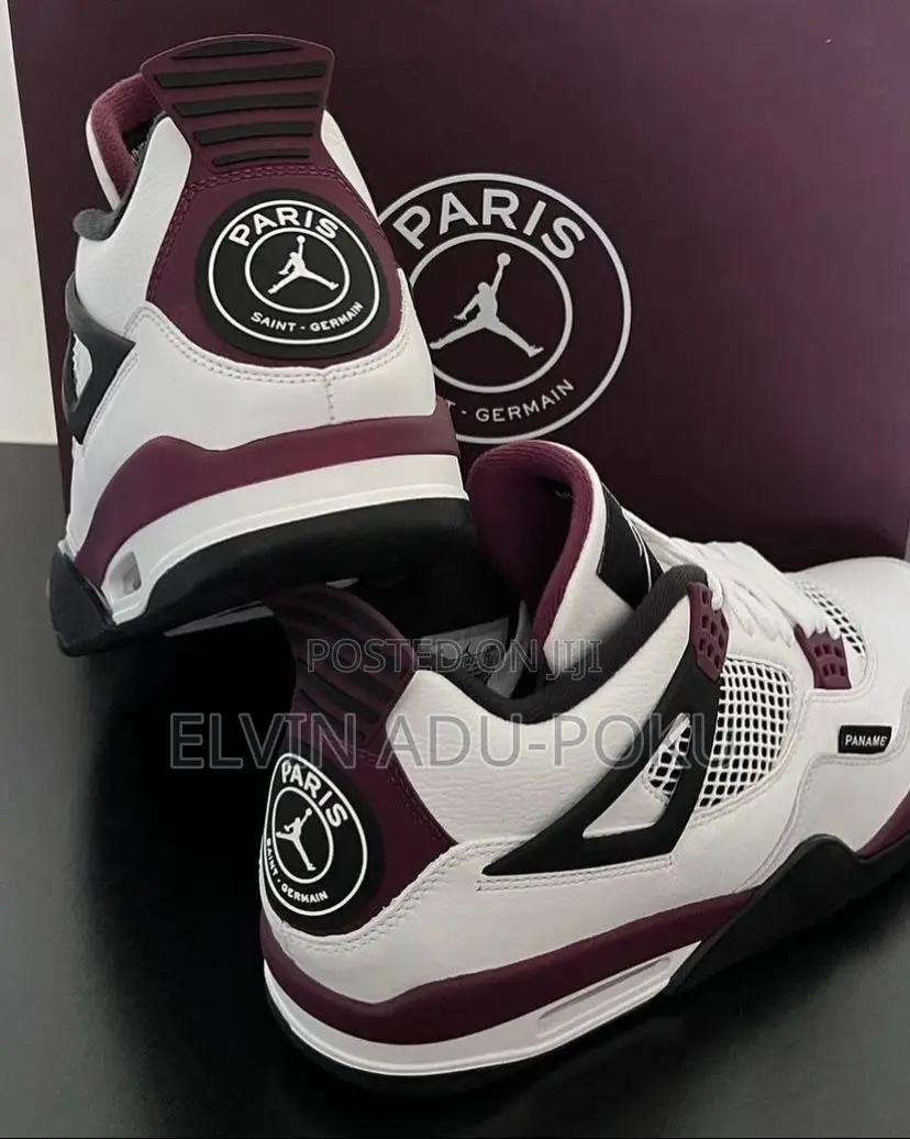 PSG Air Jordan 4 Retro Sneakers