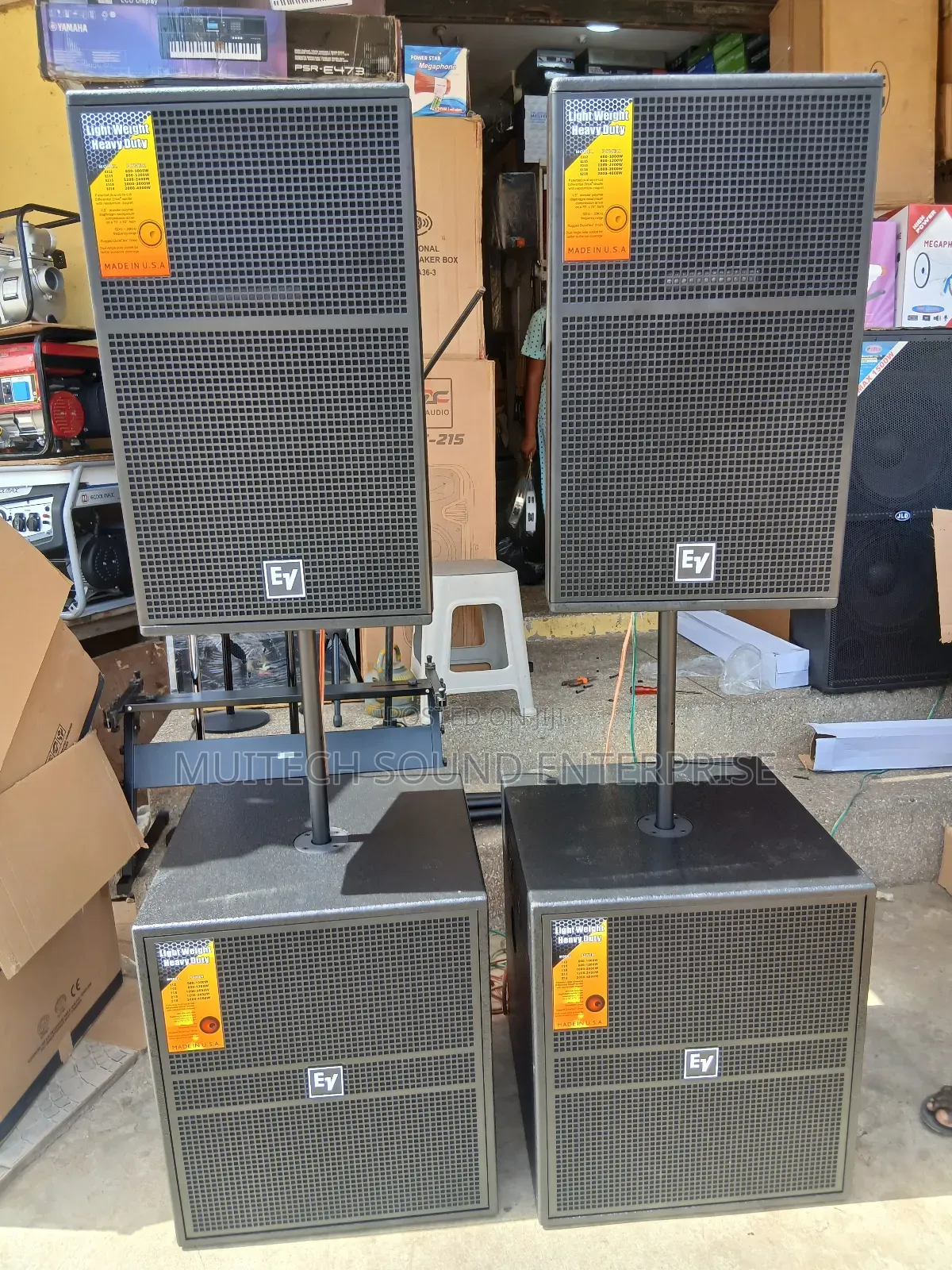 Ev Half Range and Bass Set