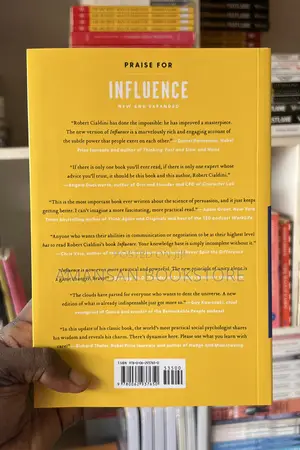 Influence: The Psychology of Persuasion