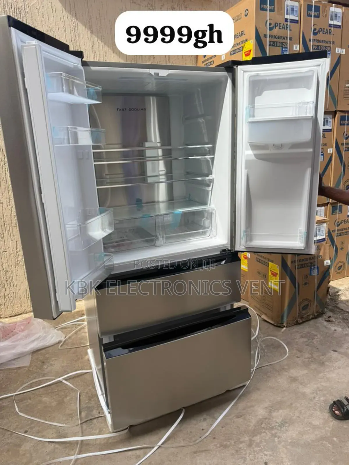 Pearl 531liters French Door Refrigerator