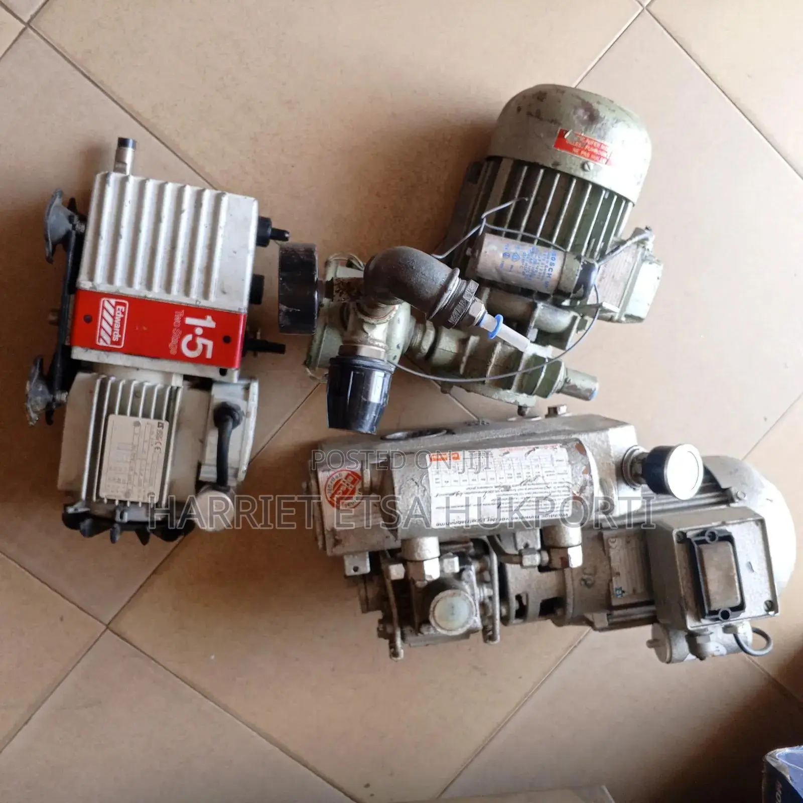 Busch Used Oil Vacuum Pump From Germany