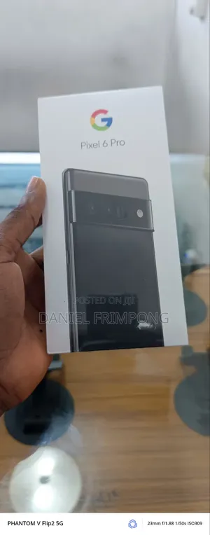 New Google Pixel 6 Pro 128 GB Black