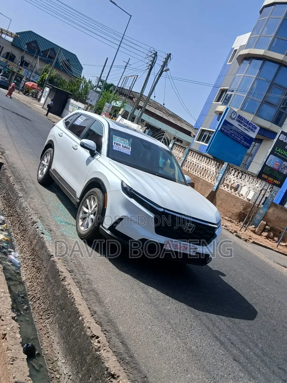 New Honda CR-V EX AWD 2025 White