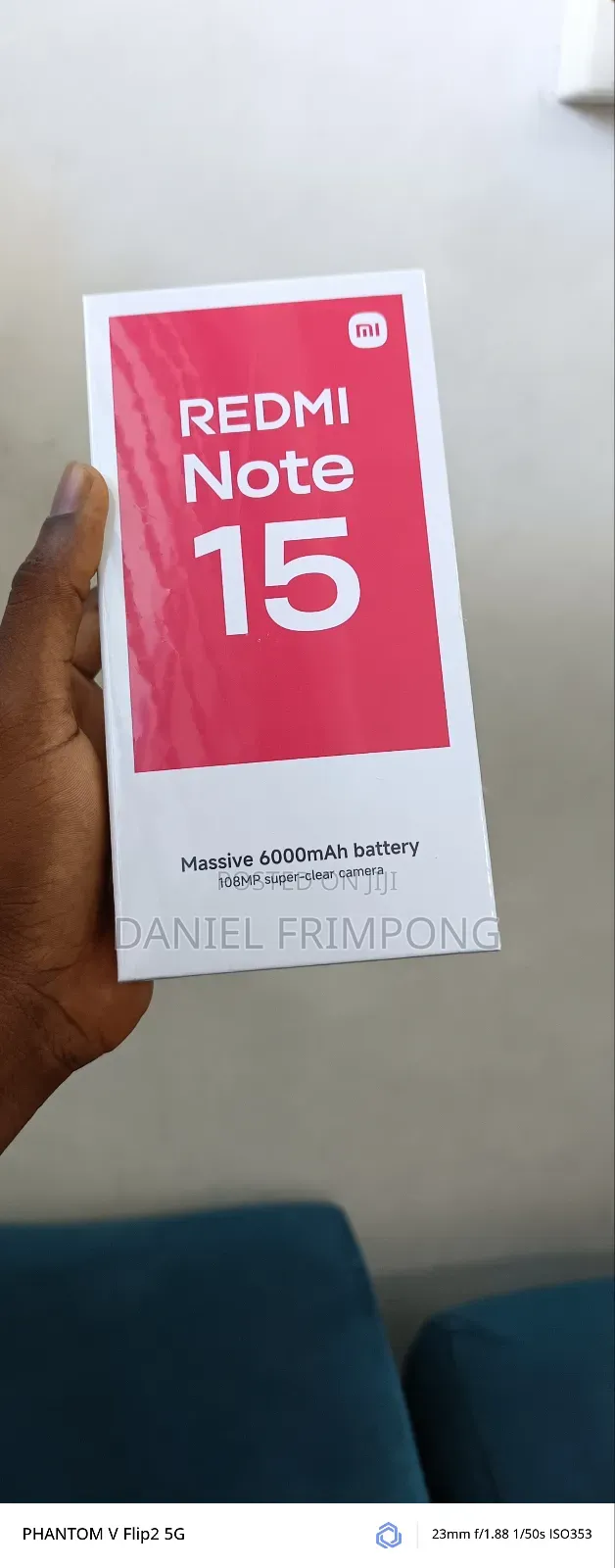 New Xiaomi Redmi Note 15 128 GB Black