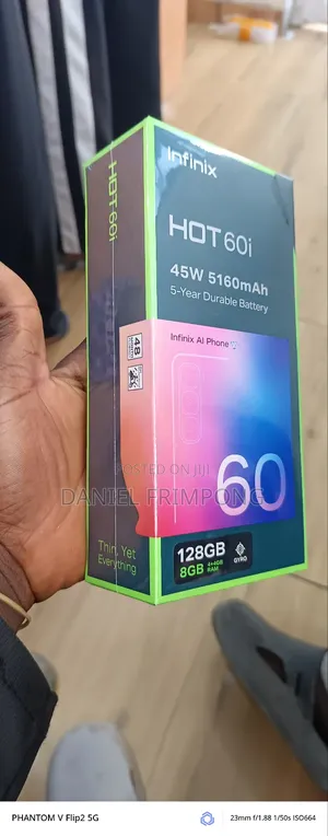 New Infinix Hot 60i 128 GB Green