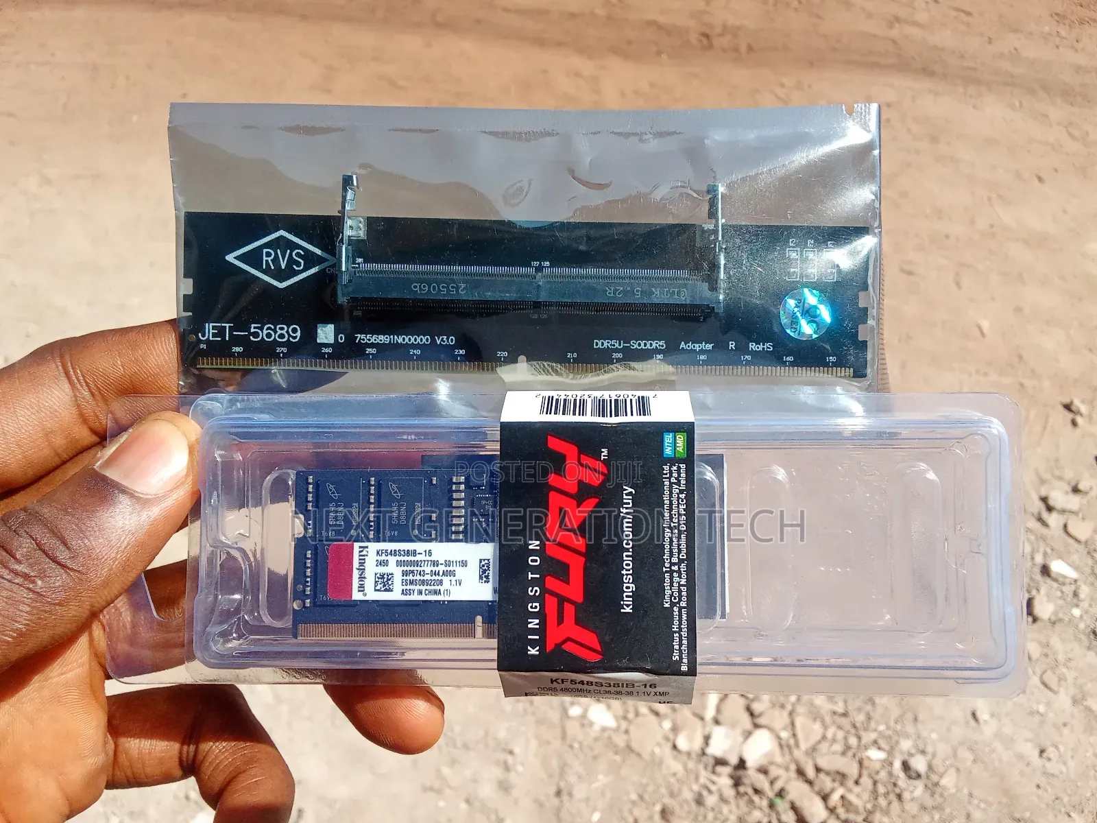 Kingston 16gb Ddr5 Plus Desktop Ram Converter