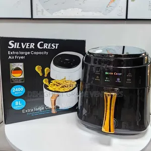 Silver Crest 8l Extra Large Air Fryer Smart Digital Control - 2400w