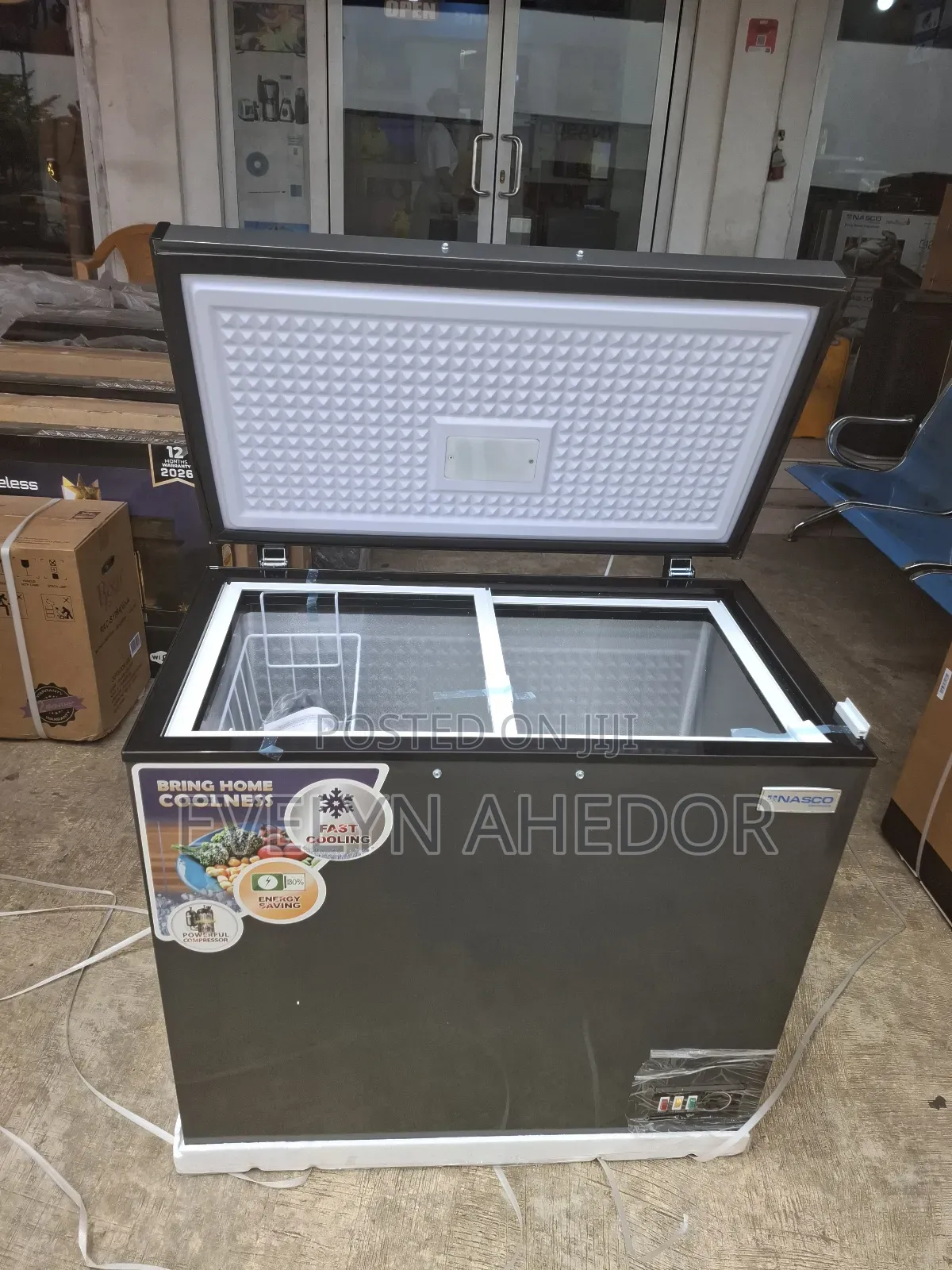 Neat Nasco Chest Freezer 200litres With Key and Lock Available